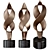 Elegant Mathis Sculpture: Arteriors Home 3D model small image 1