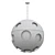 Modern Perforated Globe Pendant 3D model small image 2