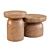 Tototo Terracotta Side Tables 3D model small image 3