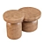 Tototo Terracotta Side Tables 3D model small image 4