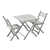 Outdoor Garden Table Set 3D model small image 4