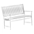 Scandinavian Style Park Bench 3D model small image 3