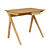 Compact Oak Desk for Stylish Workspace 3D model small image 1