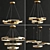 Elegant FILIPPA Chandelier Collection 3D model small image 2