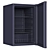  Compact Red Bull Fridge 3D model small image 3