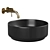 Margot Ceramic Counter Basin 3D model small image 3