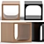 Handcrafted Neville Cocktail Tables Set 3D model small image 1