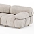 Modular Camaleonda Sofa by Bellini 3D model small image 2