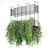  Modern Hanging Plant Set 460 3D model small image 1