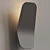 Ashiya: Elegant Wall Luminaire 3D model small image 2