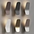 Ashiya: Elegant Wall Luminaire 3D model small image 4