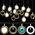 Crystal Lens Pendant Light 3D model small image 5