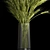  Green Wheat Spikelet Vase 3D model small image 3