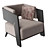 Glamorous Roman-inspired Armchair: Luxxu Galea 3D model small image 1