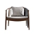 Elegant Reprise Chair Design 3D model small image 6