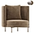 Luxury Minotti Tori Armchair Collection 3D model small image 2