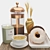 Vintage Brunch Set with Donuts 3D model small image 5