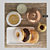 Vintage Brunch Set with Donuts 3D model small image 6