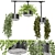  Metal Box Hanging Plants Set 3D model small image 1