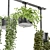  Metal Box Hanging Plants Set 3D model small image 2