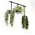  Metal Box Hanging Plants Set 3D model small image 4