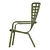 Outdoor Plastic Armchair Folio 3D model small image 3