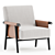 Modern Elegance Lounge Seating 3D model small image 1