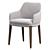 Modern Designer Sabien Armchair 3D model small image 2