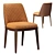 Elegant SABIEN Dining Chair 3D model small image 2