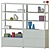 Storage Bookshelf High Modern Design 3D model small image 1