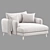 Squishmeister Love Chaise Seat 3D model small image 3