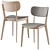  Scandinavian Kato Chair Collection 3D model small image 2