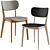  Scandinavian Kato Chair Collection 3D model small image 4