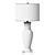 Dip Dye Ceramic Table Lamp 3D model small image 2