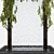 Ivy Arch Water Fountain Render 3D model small image 6