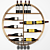 Modern 3D Wine Rack 3D model small image 1