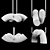 Hyphen Modular LED Pendant Lamp 3D model small image 7