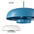 Pastel LED Pendant Light 3D model small image 2