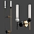 Title: Modern DELIE LED Wall Lamps 3D model small image 3