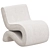 Eichholtz Bond Bouclé Cream Chair 3D model small image 2