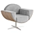 Grace Lounge Chair | Home 3D model small image 3