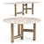 Bonaldo Pivot Dining Table Set 3D model small image 1