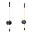 Cylindrical LED Wall Light Fixture 3D model small image 6