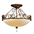 Feiss Chateau Crystal Ceiling Light 3D model small image 1