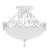 Feiss Chateau Crystal Ceiling Light 3D model small image 2