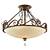 Feiss Chateau Crystal Ceiling Light 3D model small image 4