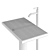 Ell Mesh Sink & Floor Faucet 3D model small image 4