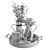 Elegant Decor Set 70 - Corona Render 3D model small image 4