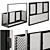 Convertible Window Balcony Set 17 3D model small image 1