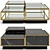 Modern Eichholtz Concordia Coffee Table Set 3D model small image 1